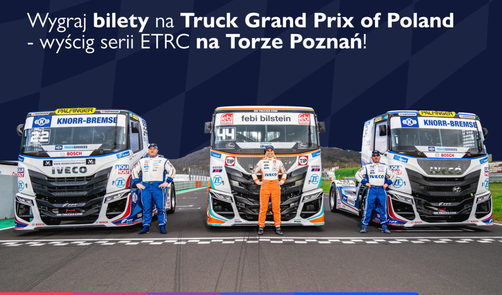 Wygraj bilety na Truck Grand Prix of Poland z IVECO - POL-CAR!