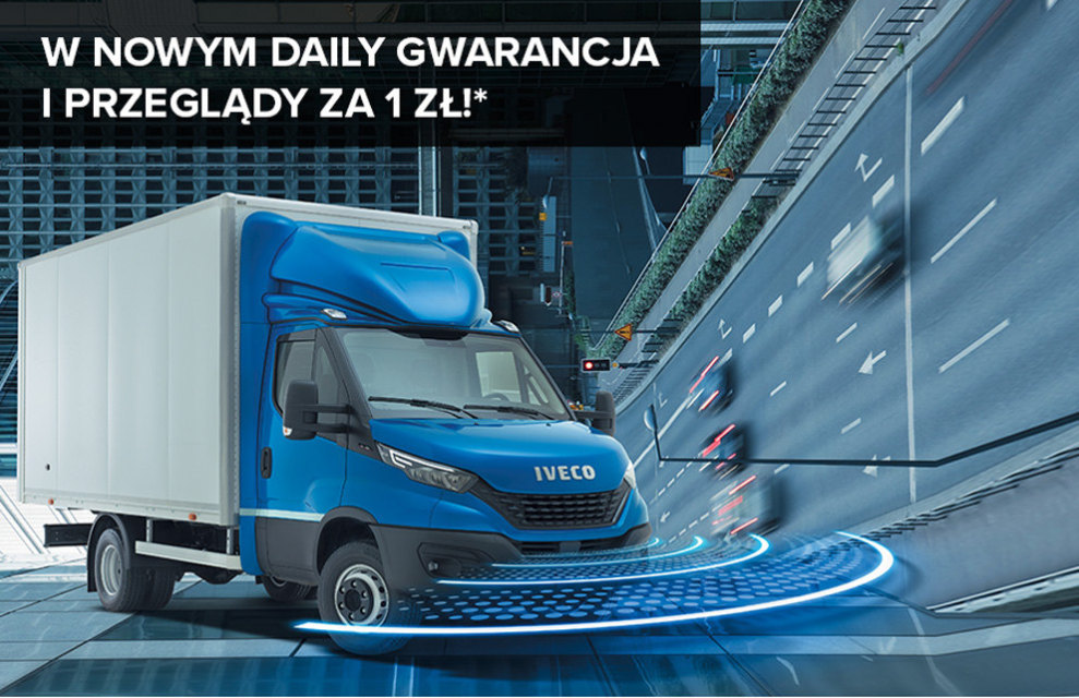 W nowym Daily gwarancja i przeglądy za 1 zł!*