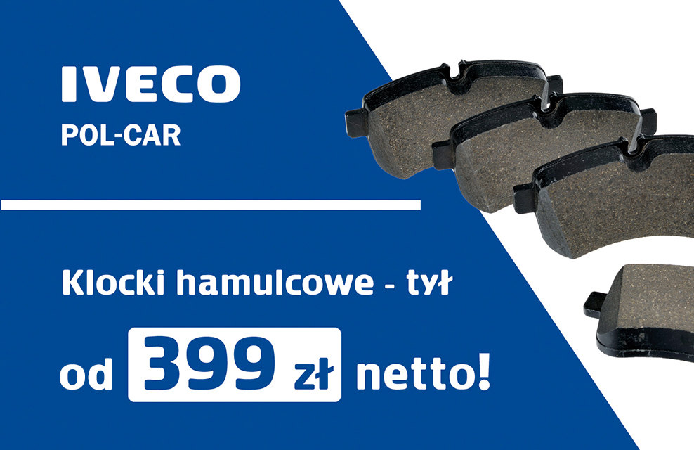 Promocyjna wymiana przednich klocków hamulcowych